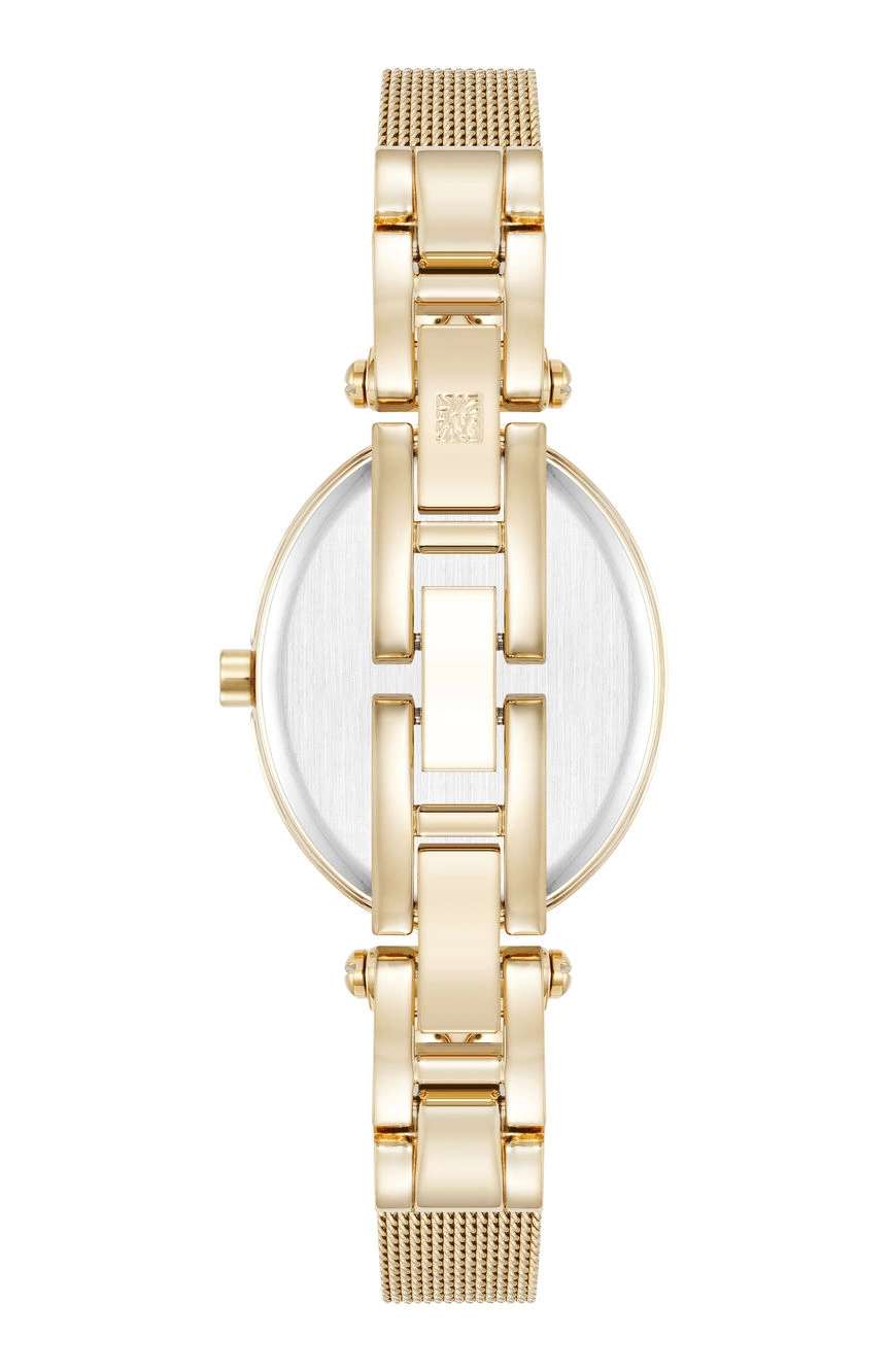 آن كلاين ساعة أنالوج من آن كلاين بسوار ستانلس إستيل للنساء