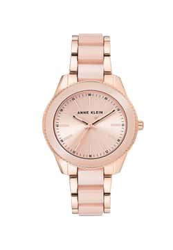 Anne Klein ساعة يد نسائية بسوار سيراميكي بتقنية الكوارتز