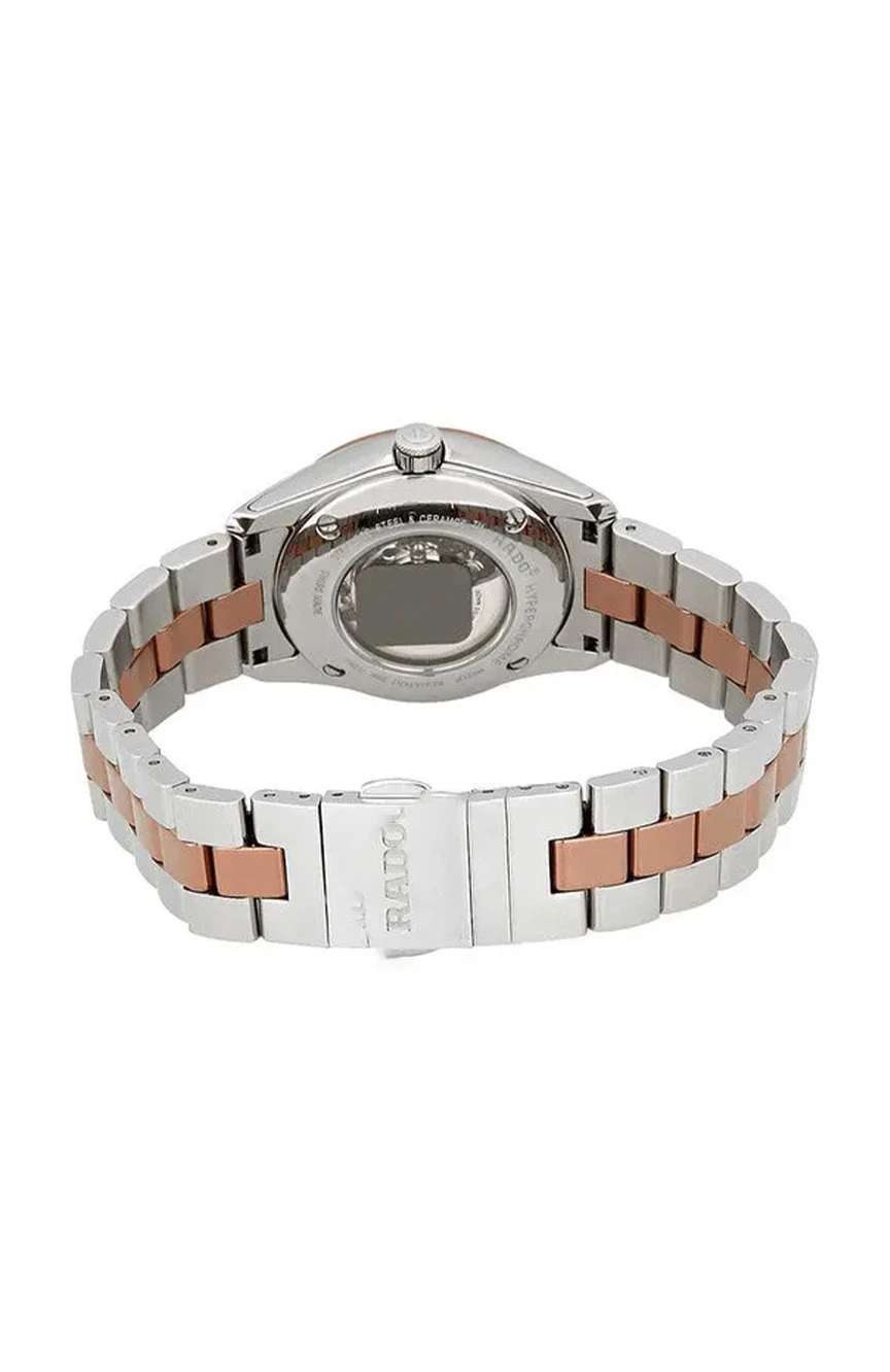 رادو HYPERCHROME Ladies Auto Ceramic Grey Dial