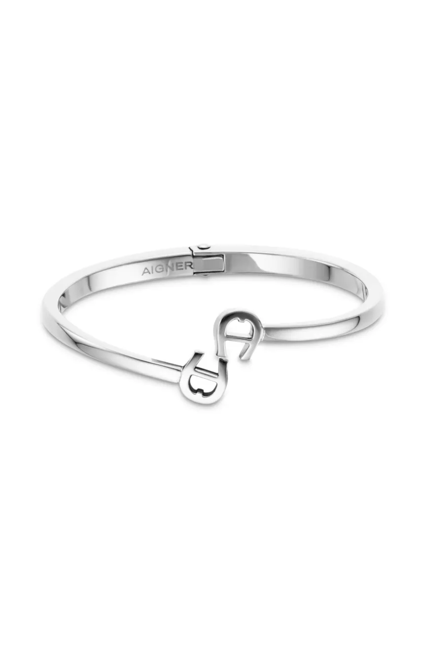 

Aigner | Rhodium Bangle