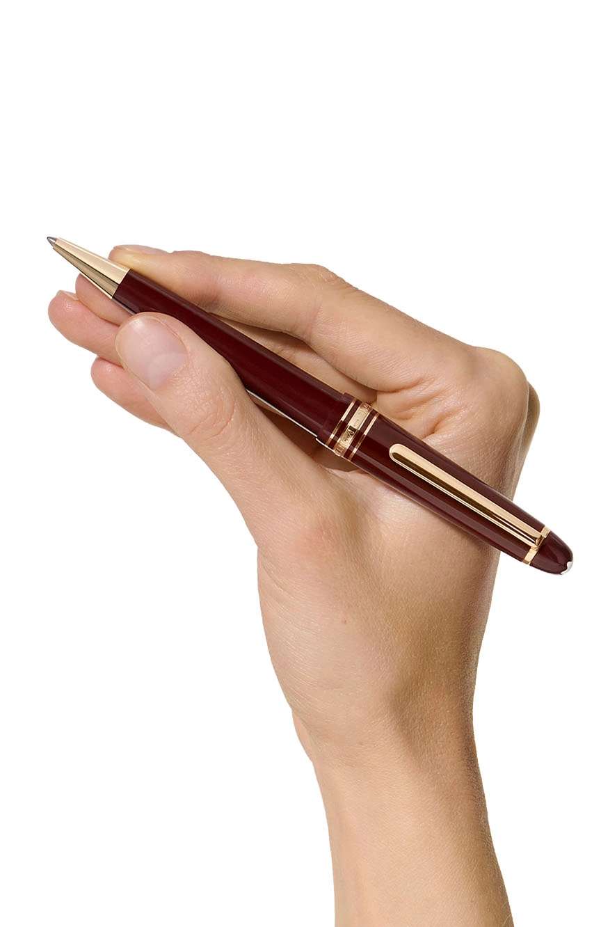 مون بلان Meisterstuck Burgundy Red Midsize Ballpoint