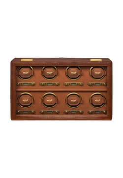 WOLF Brogue 8 Piece Watch Winder