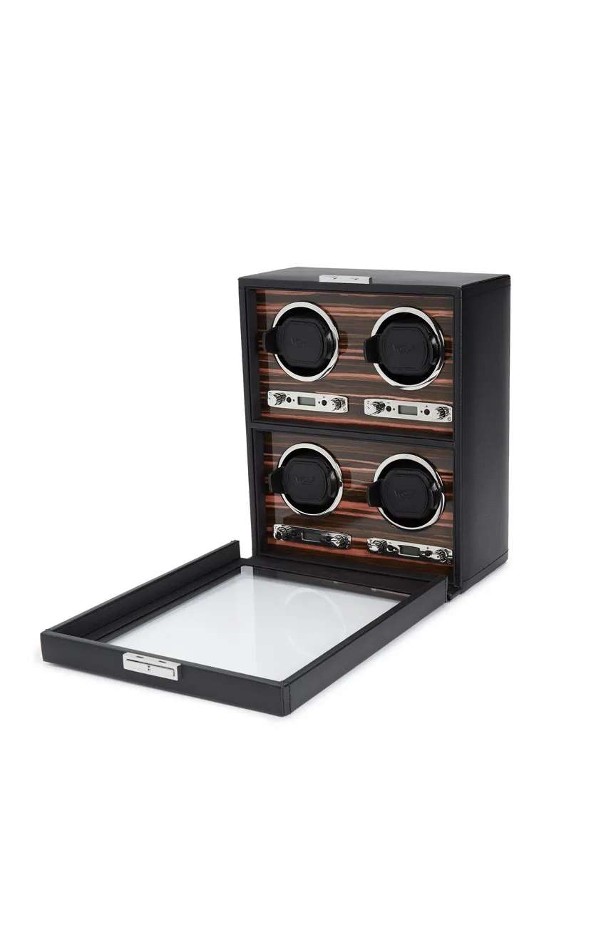 وولف علبة رودستر لـ 4 ساعات مع مساحة للتخزين