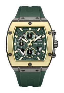 Kenneth Cole ساعة انالوج بسوار سيليكون من كينيث كول للرجال KCWGOGO0067601