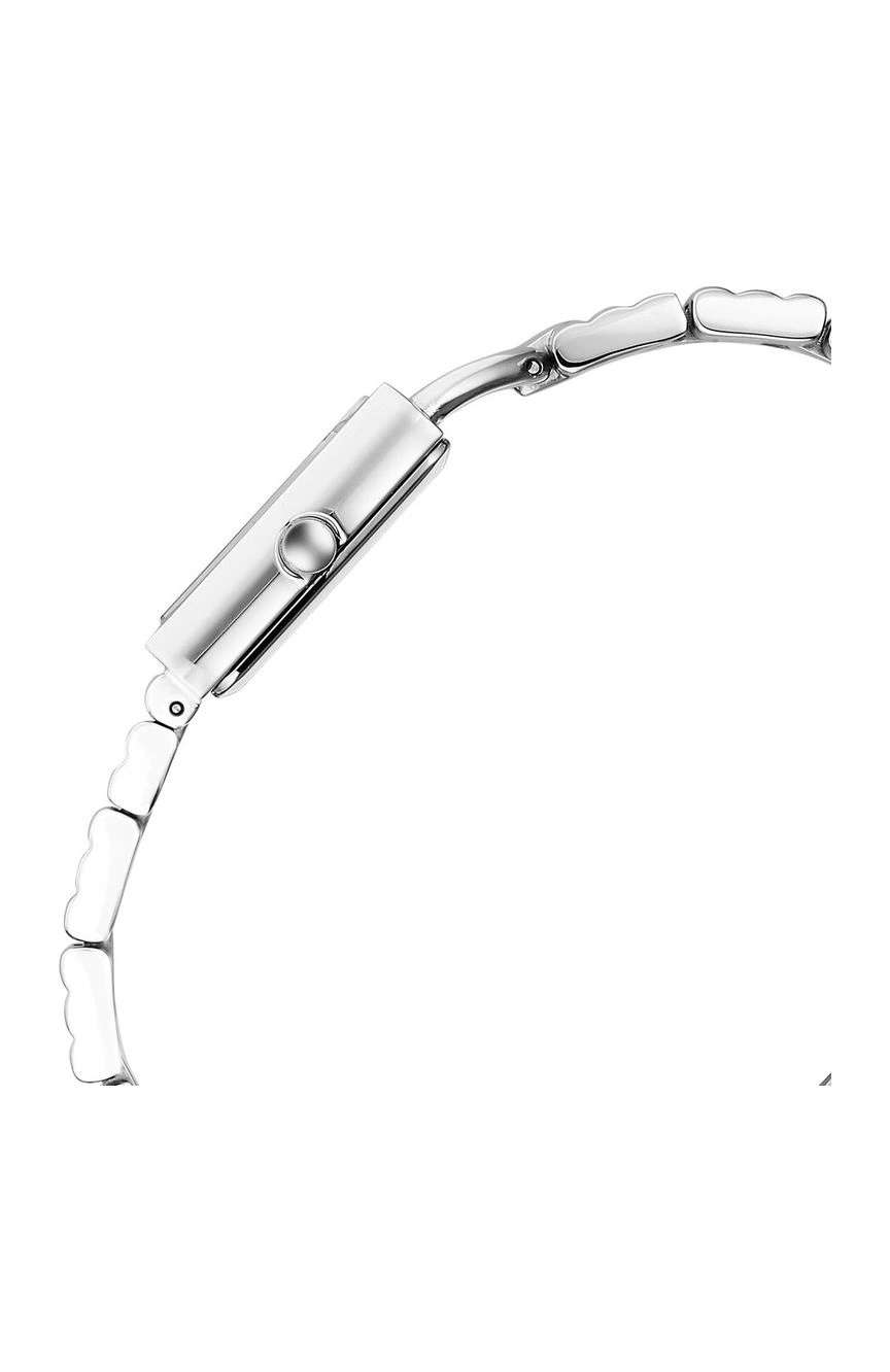 تيتان ساعة تيتان مترو كوارتز بميناء أزرق وسوار ستانلس إستيل للنساء