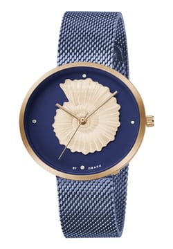 Obaku ساعة يد نسائية بسوار شبكي