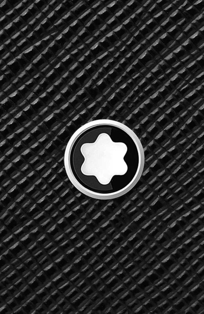 Montblanc Sartorial Wallet 6CC 2View Pockets Black