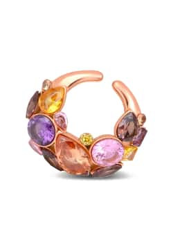 YParis Dahlia Rose Gold Earcuff