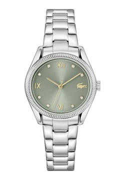 Lacoste Women Parisienne Round Stainless Steel 30 mm