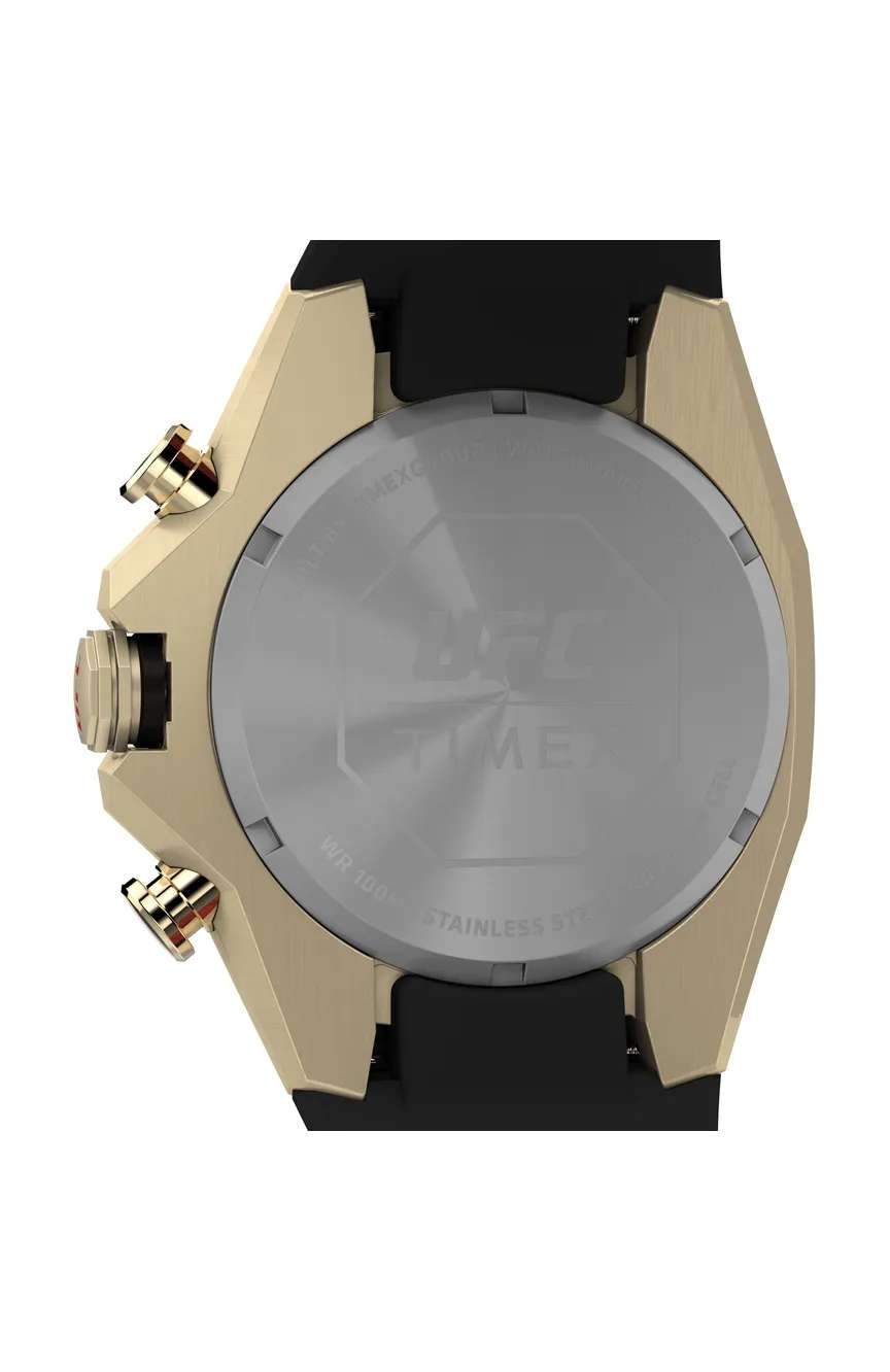 Timex UFC Pro Chronograph 45mm Silicone Strap Watch