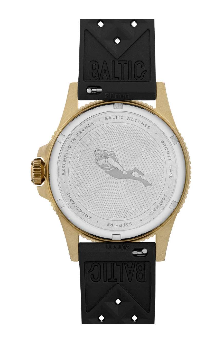 Baltic Aquascaphe Bronze - Brown - Rubber Black - Medium