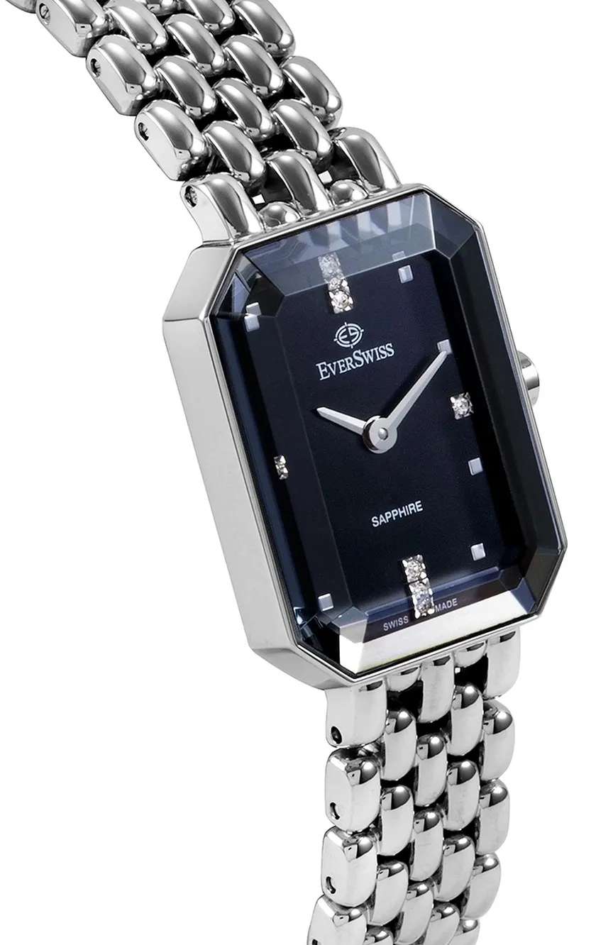 EverSwiss Gents Silver Stainless Steel watch