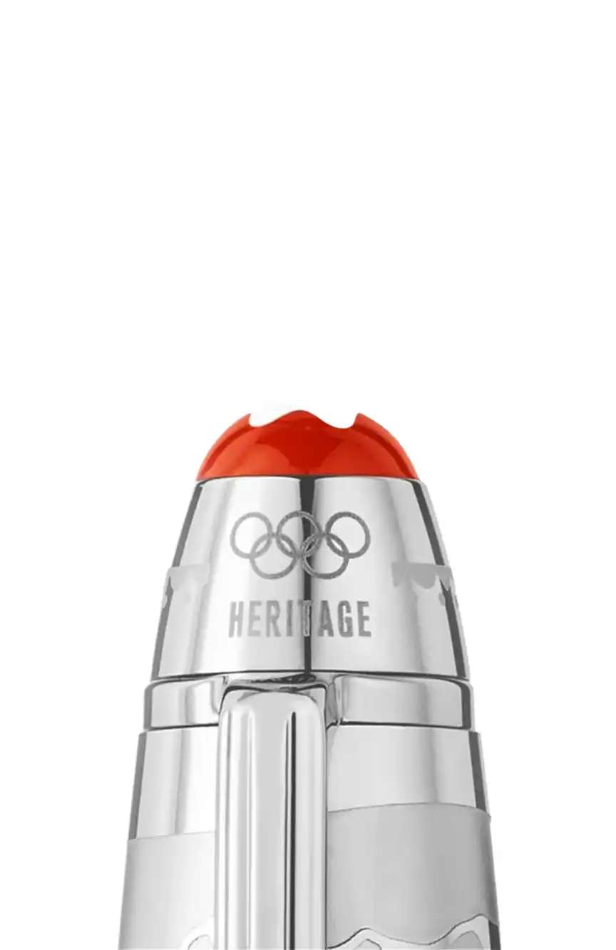 Montblanc Meisterstuck X Olympic Heritage Chamonix 1924 Solitaire Legrand Fountain Pen