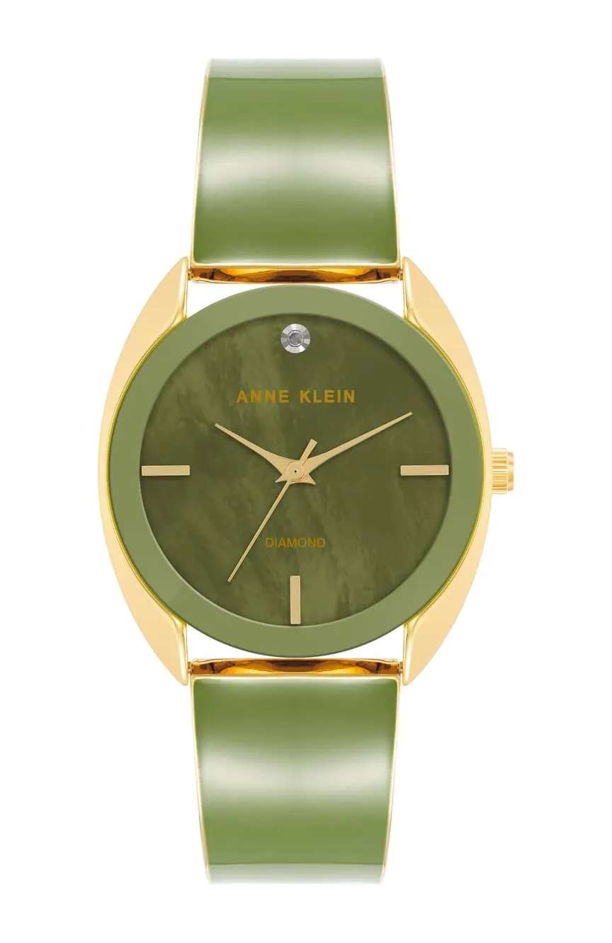 Anne Klein Women Analog Enamel Watch