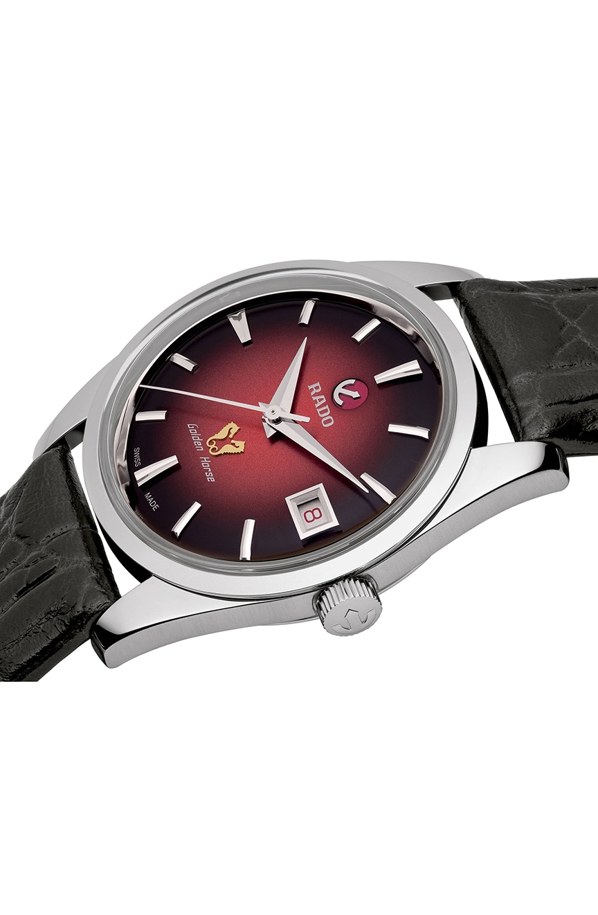 Rado golden horse red hot sale