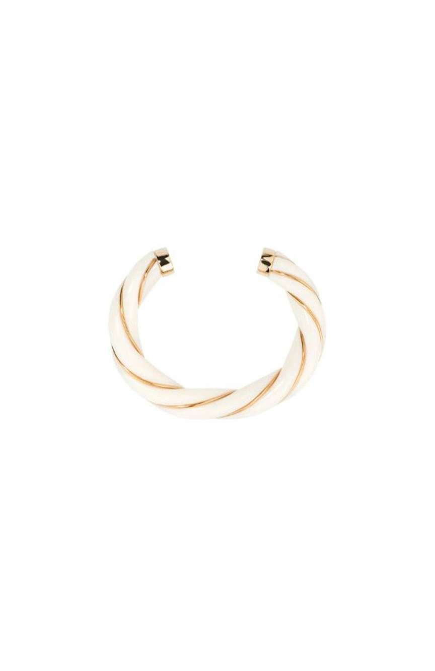 Aurelie Bidermann diana twisted bracelet ivory