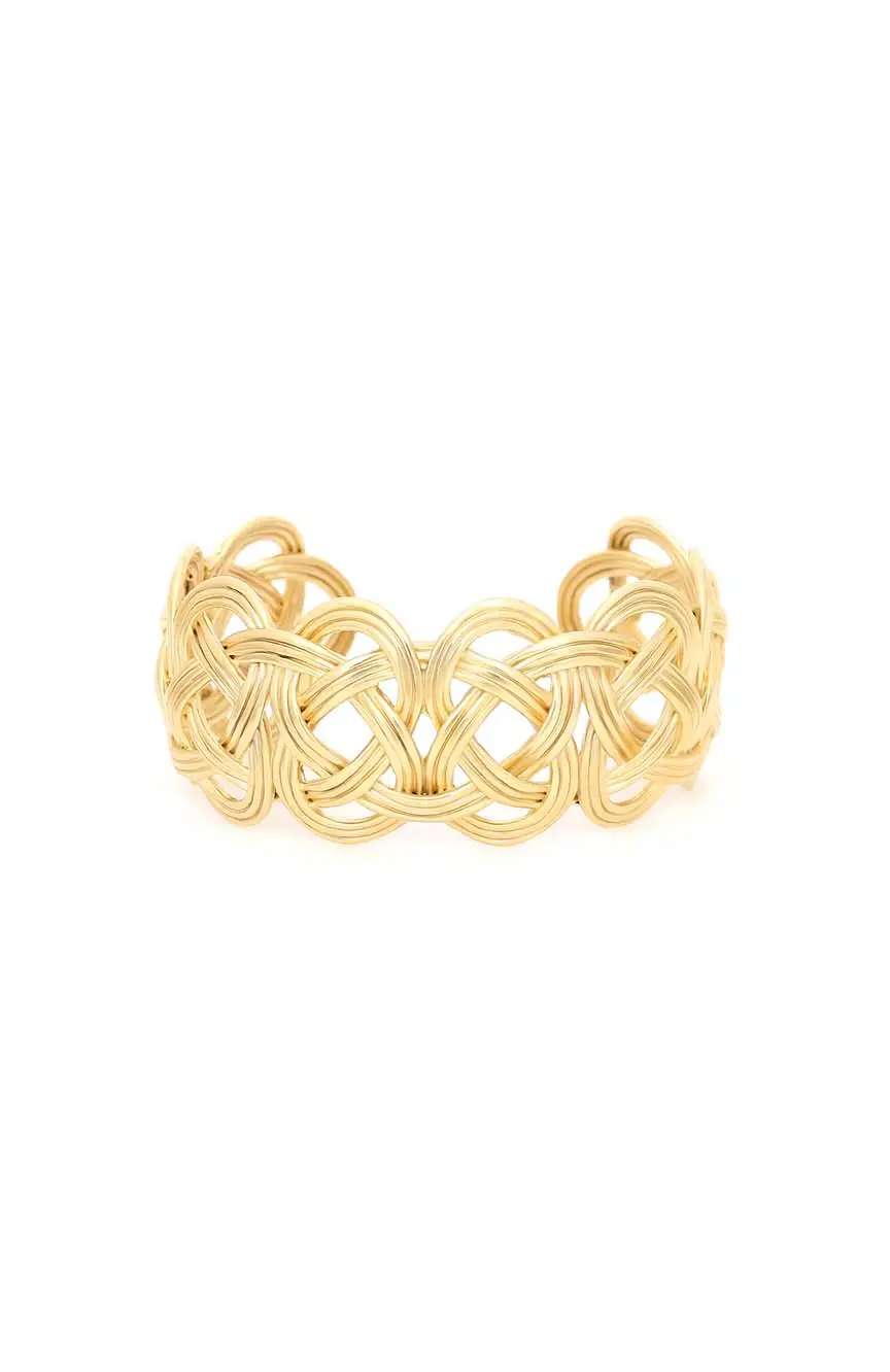 Ori Tao Shinimoki Golden rigid bracelet