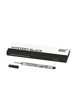 Montblanc 1 Rollerball Capless Refill, Mystery Black - M