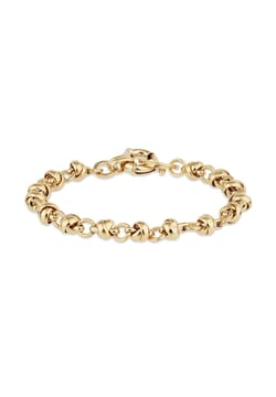 Gas Bijoux Interlaced Cicrle Chain Bracelet