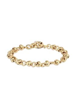 Gas Bijoux Interlaced Cicrle Chain Bracelet