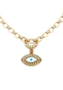Mon Reve قلادة سلسلة عين ليلى الشريرة