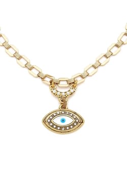 Mon Reve Layla Evil Eye Chain Necklace