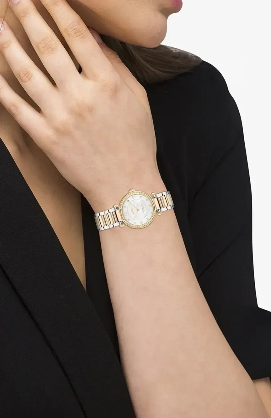 時計 COACH LADIES QUARTZ CAL 13.7.14.0413 Amazon.com: Coach Cass Women's 2H Quartz Watch - 28mm Square