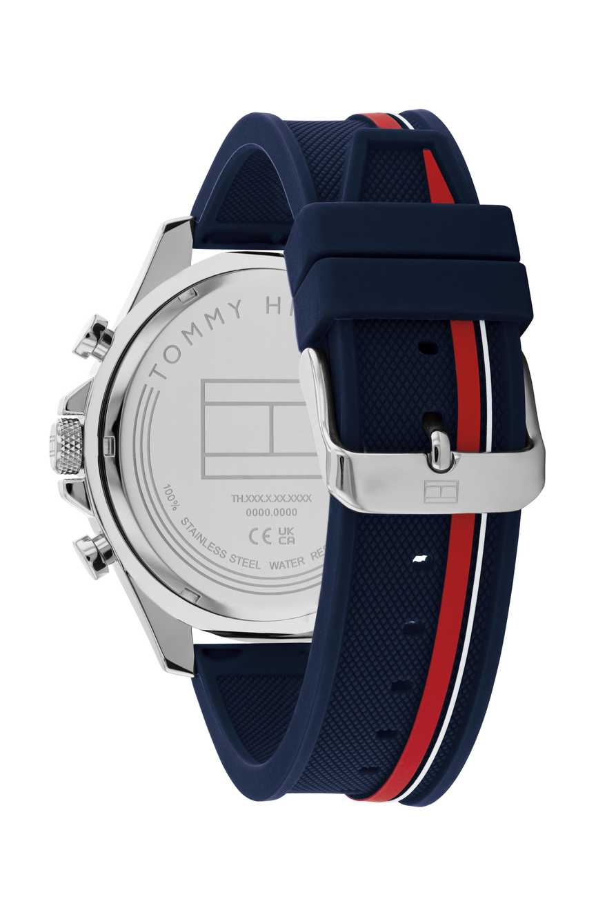 Tommy hilfiger men's on sale silicone sport watch