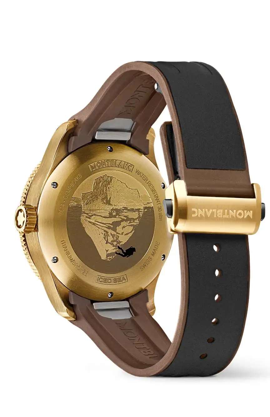 مون بلان ساعة مون بلان 1858 آيسد سي أوتوماتيك ديت