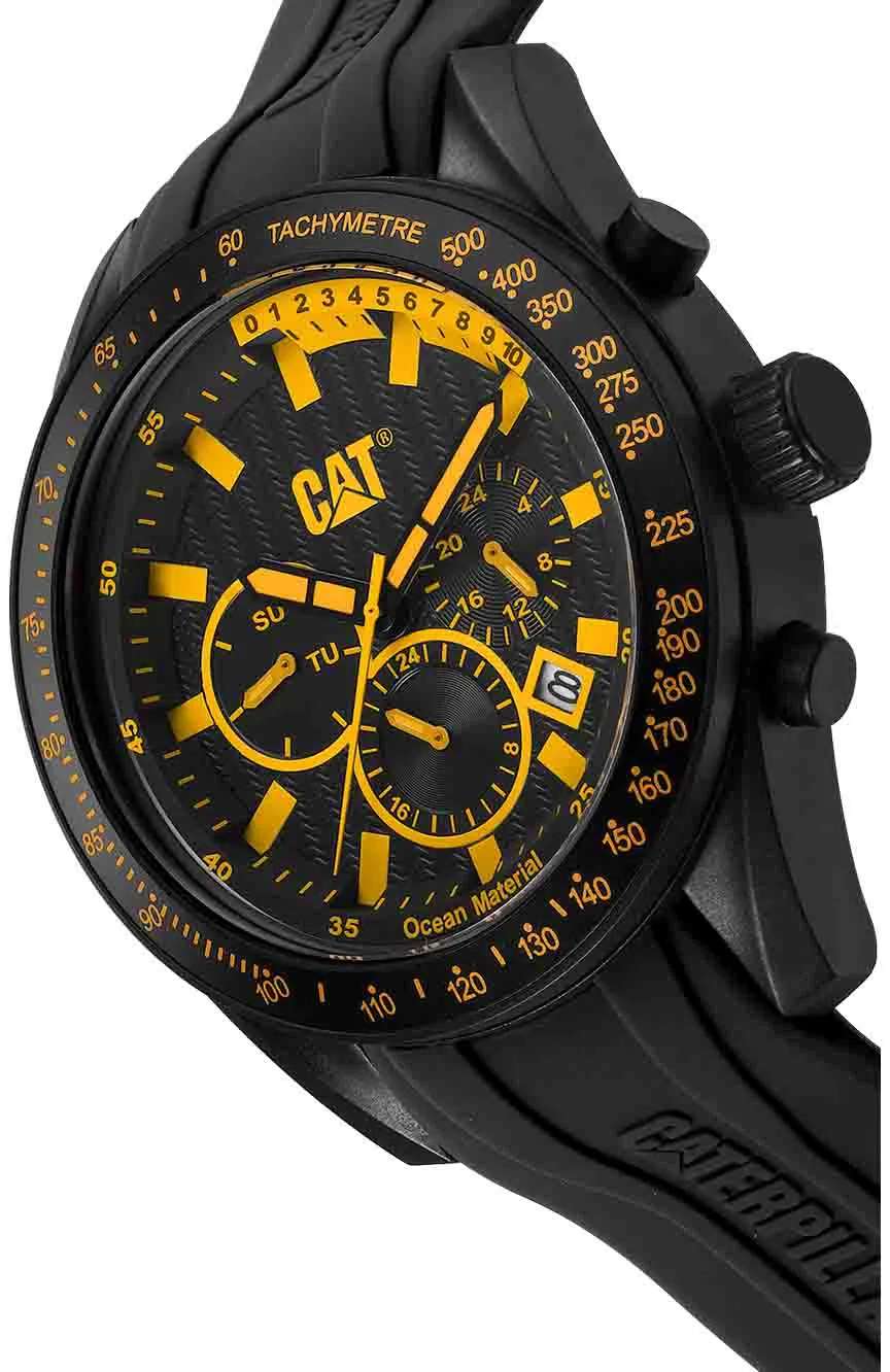 Cat Men Quartz Silicone Watch